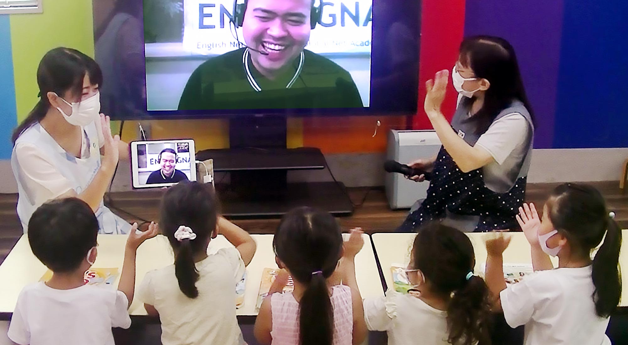 スピークイージー オンライン英会話で、幼稚園へのオンライン英語授業を簡単に導入！